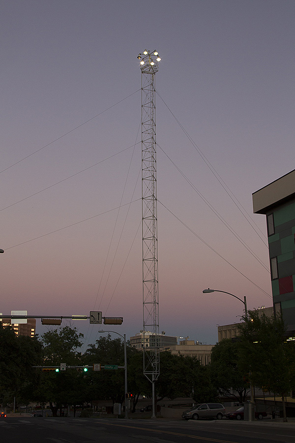 One of Austin’s moontowers, from which our cider gets its name